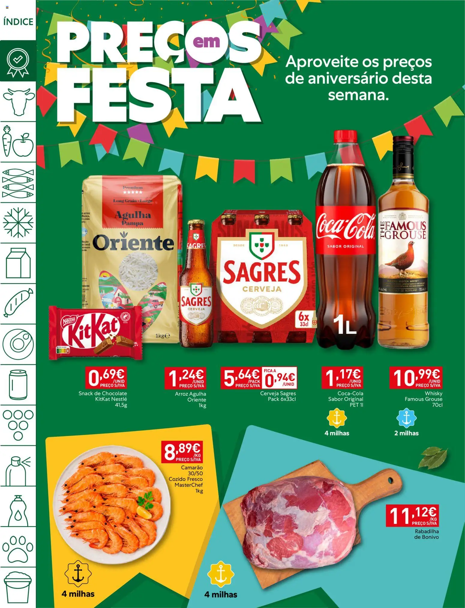 Recheio folheto Madeira │ válido de 06/10/2026 | Página: 2 | Produtos: Whisky, Camarão, Cerveja, Arroz