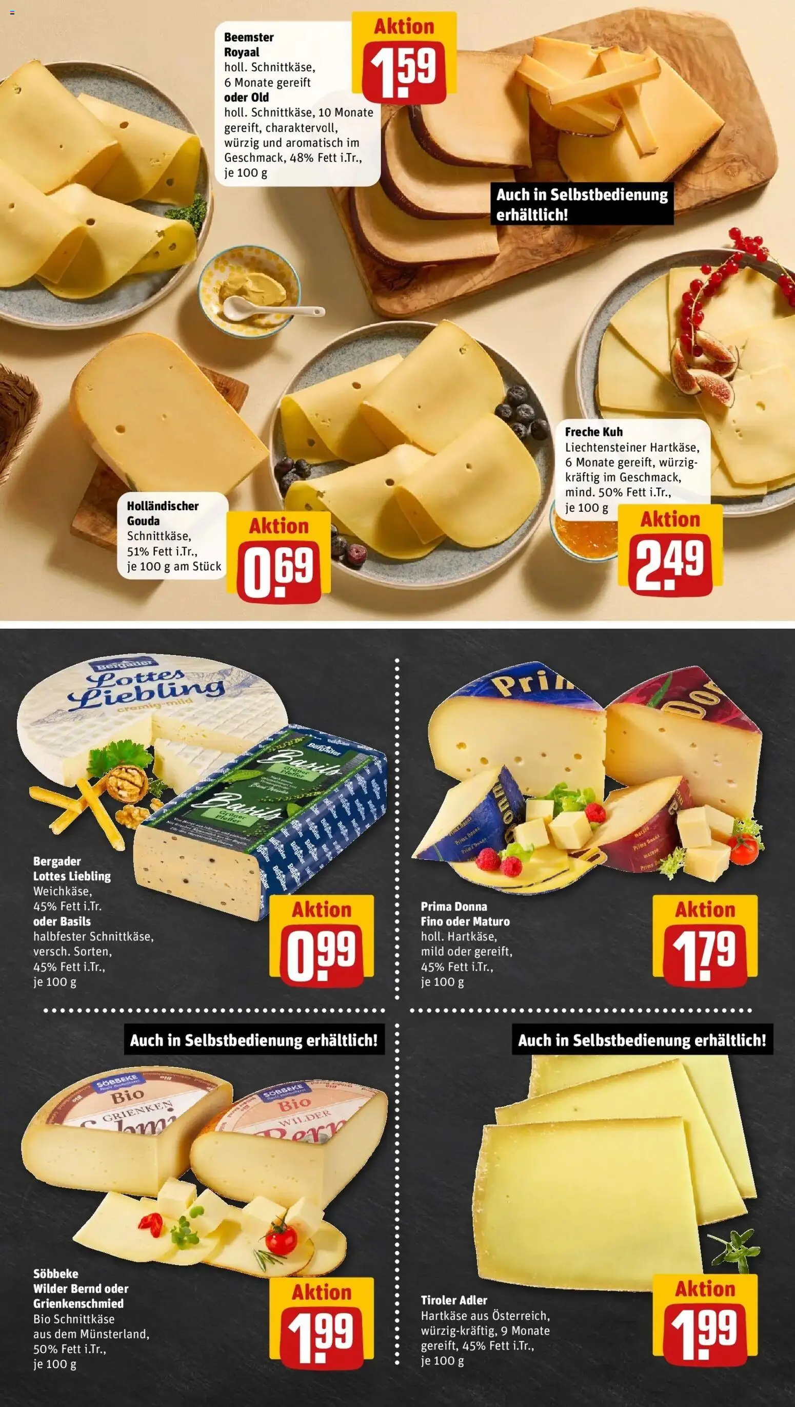 REWE Prospekt ab 19.10.2026 zum Blättern » Angebote | Seite: 11 | Produkte: Gouda