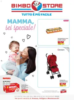 Anteprima del volantino Bimbo store volantino Arezzo, Montevarchi, Foligno valido a partire dal 30.04.2026