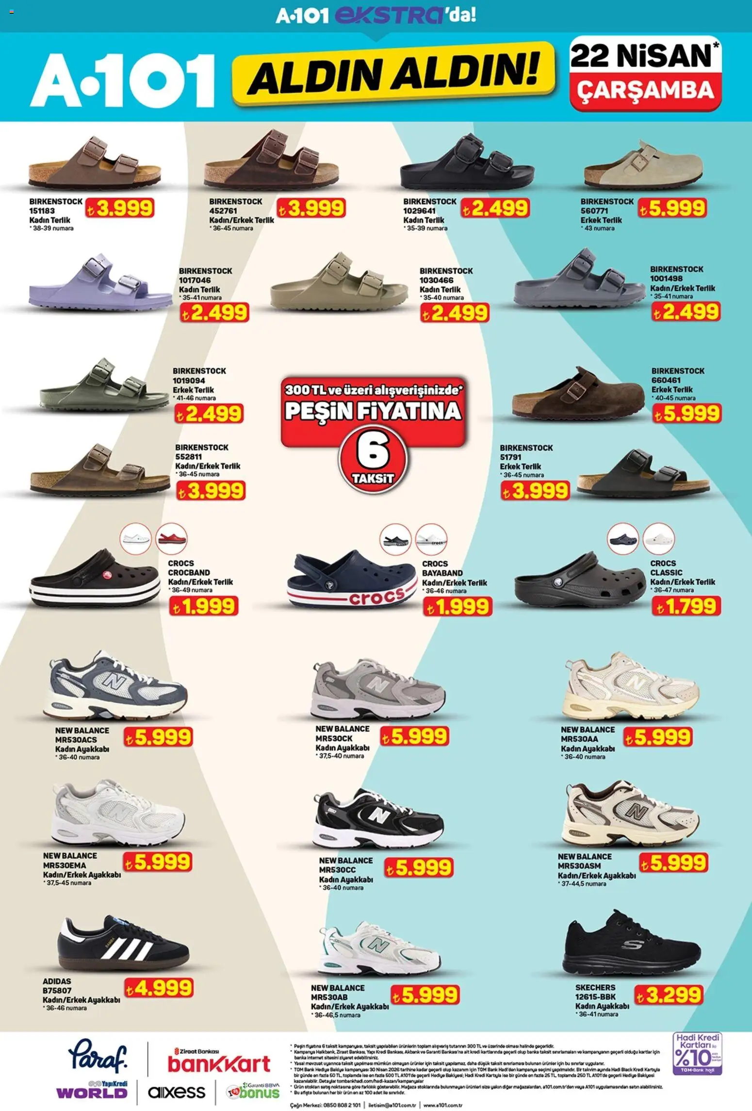 A101 - Katalog Aldın Aldın - 23.04.2026 tarihinden itibaren geçerlidir | Sayfa: 25 | Ürünler: Terlik