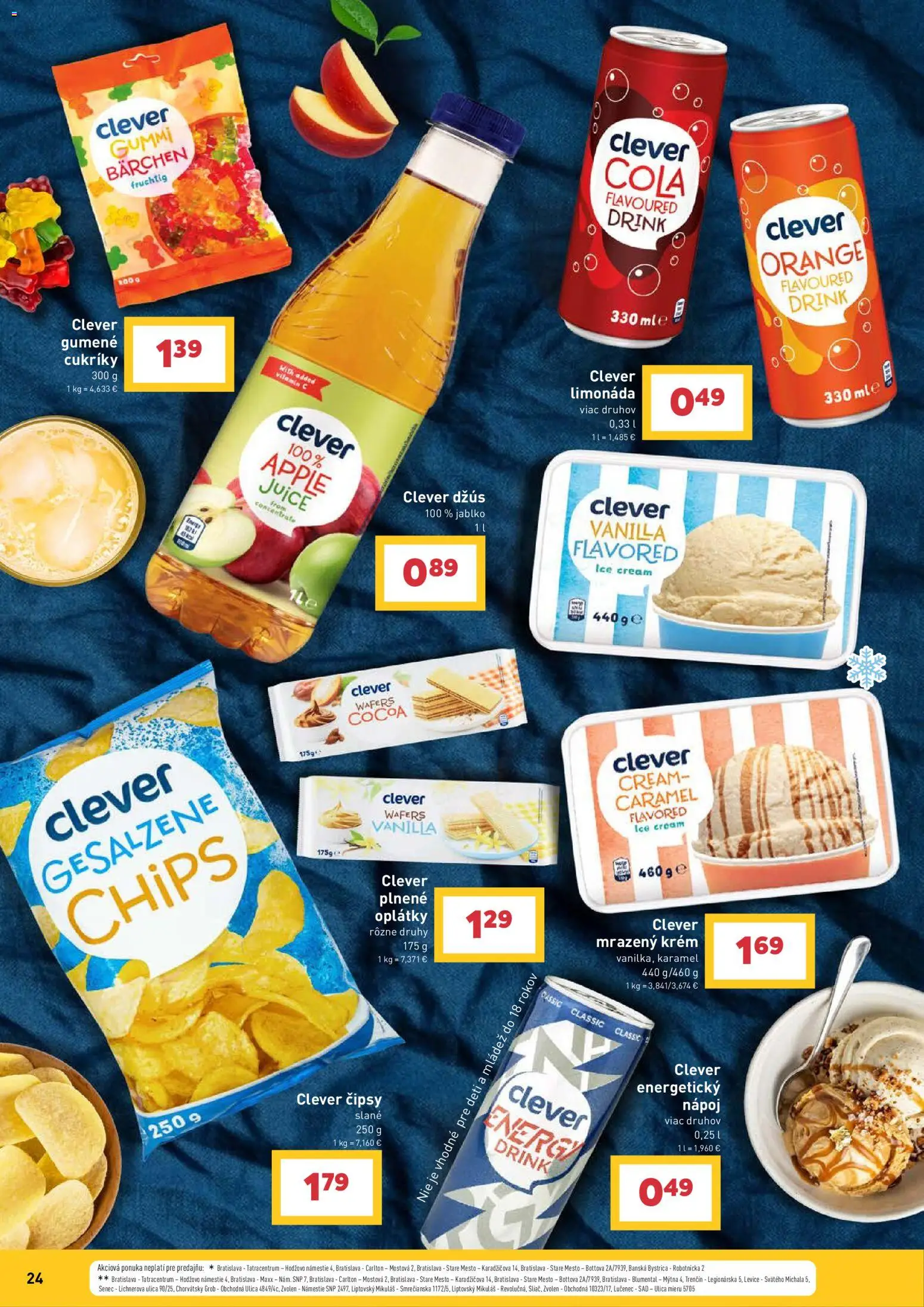 Nové Billa akcie – leták je platný od 09.09.2026 | Strana: 24 | Produkty: Apple, Krém, Cola, Limonáda