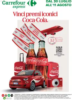 Anteprima del volantino Carrefour volantino Express Coca-Cola valido a partire dal 30/07/2026