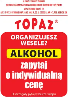 Pogląd oferty "Topaz gazetka alkoholowa" - ważna od 01.08.2026 | Strona: 2