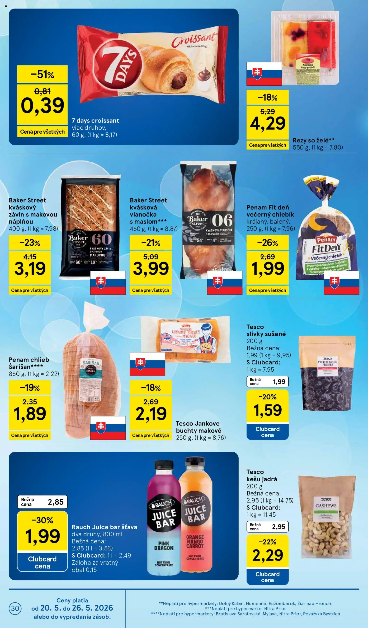 Tesco Hypermarket - leták od 20.05.2026 » Pozrite si limitované zľavy a ušetrite ešte dnes! | Slovensko