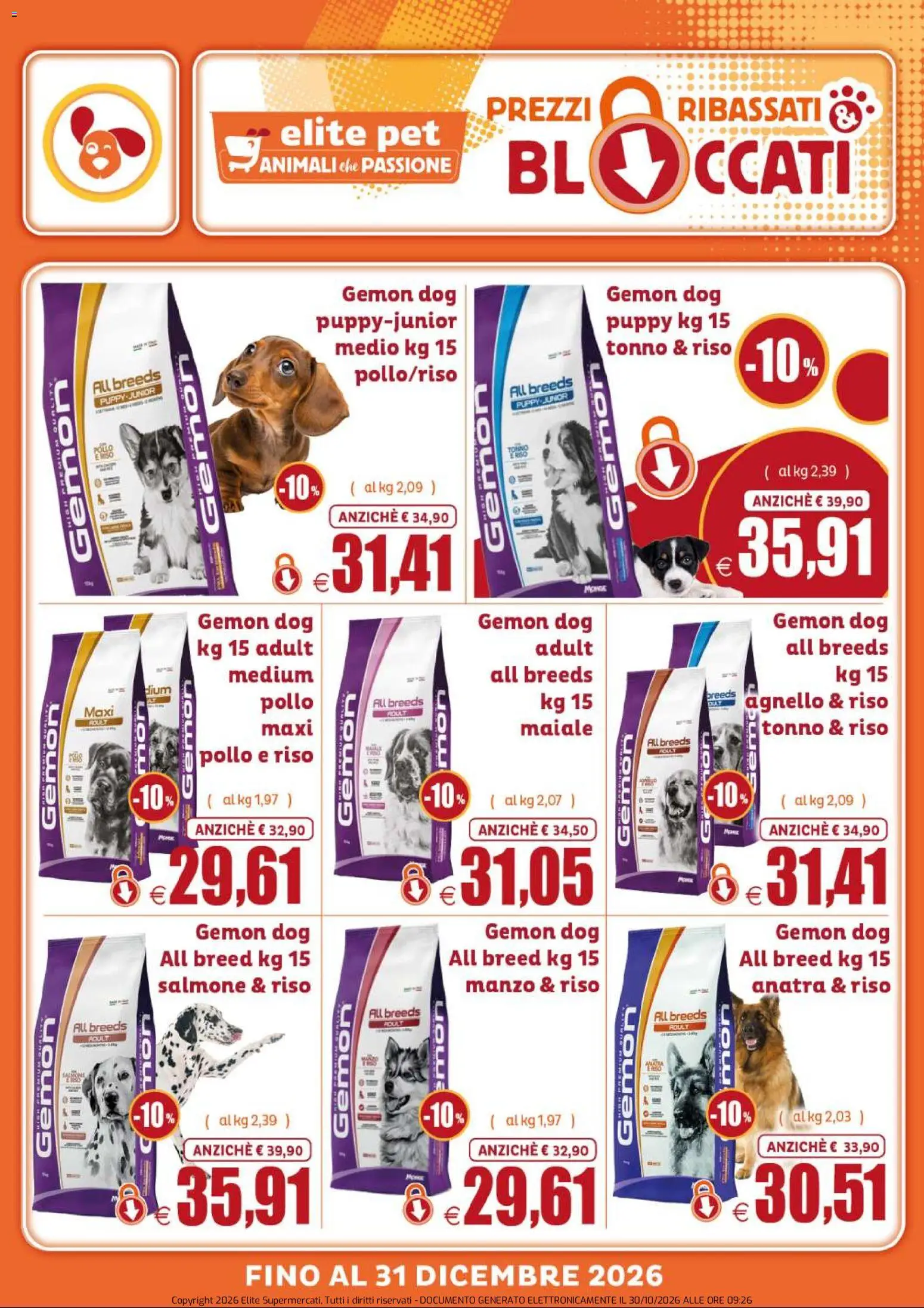 Volantino Elite Supermercati del 30/10/2026 | Pagina: 5