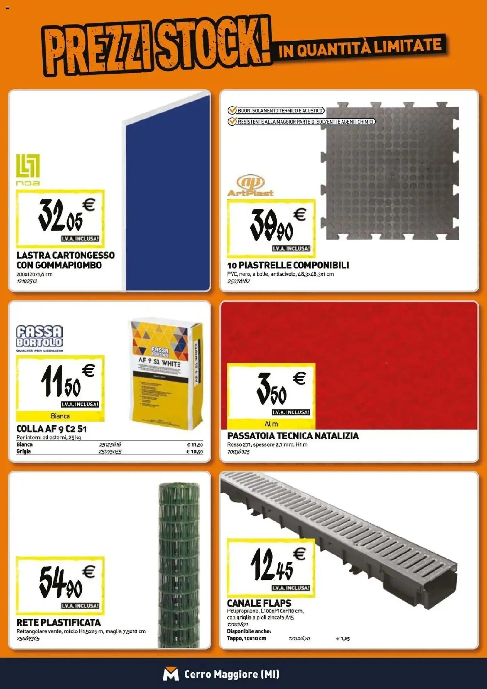 Nuovo Tecnomat catalogo dal 29/10/2026 > offerte anteprima 🛍️ | Pagina: 15 | Prodotti: Piastrelle, Colla, Griglia