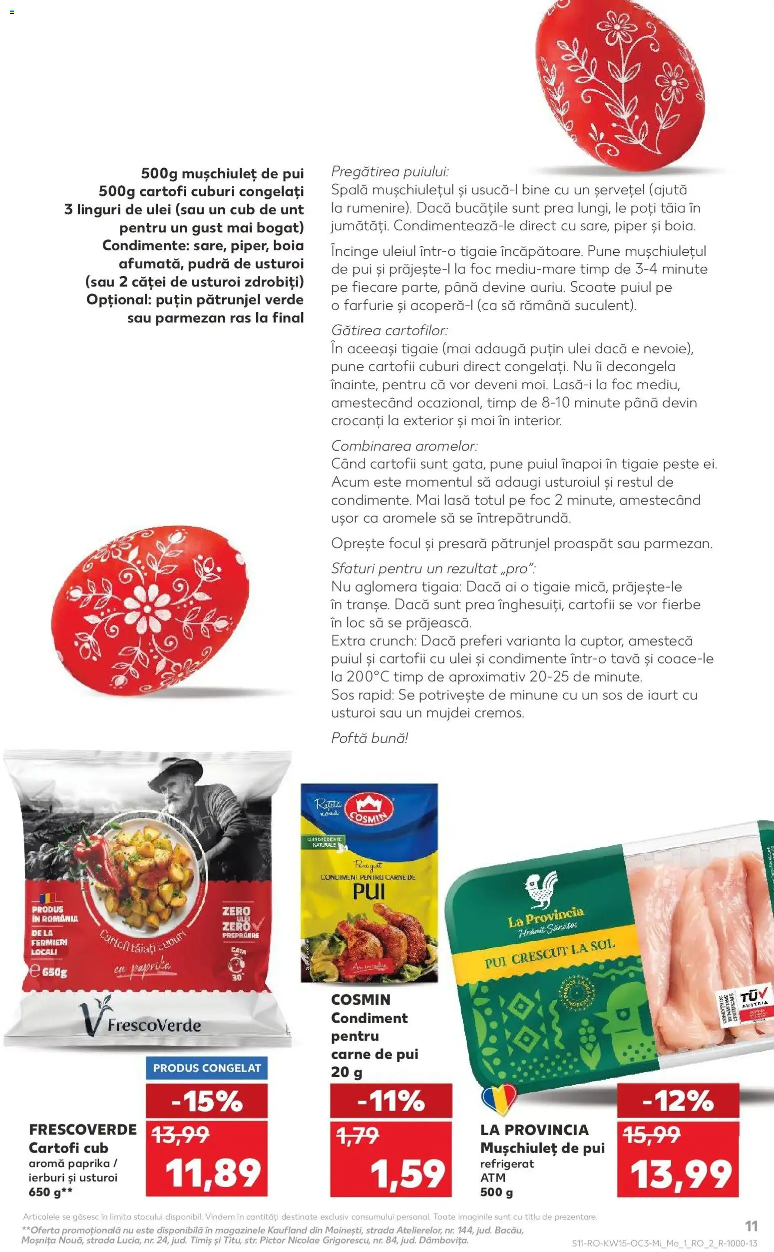 Noul catalog Kaufland – valabil de la 08.04.2026 | Pagină: 11 | Produse: Tigaie, Linguri, Cartofi, Usturoi