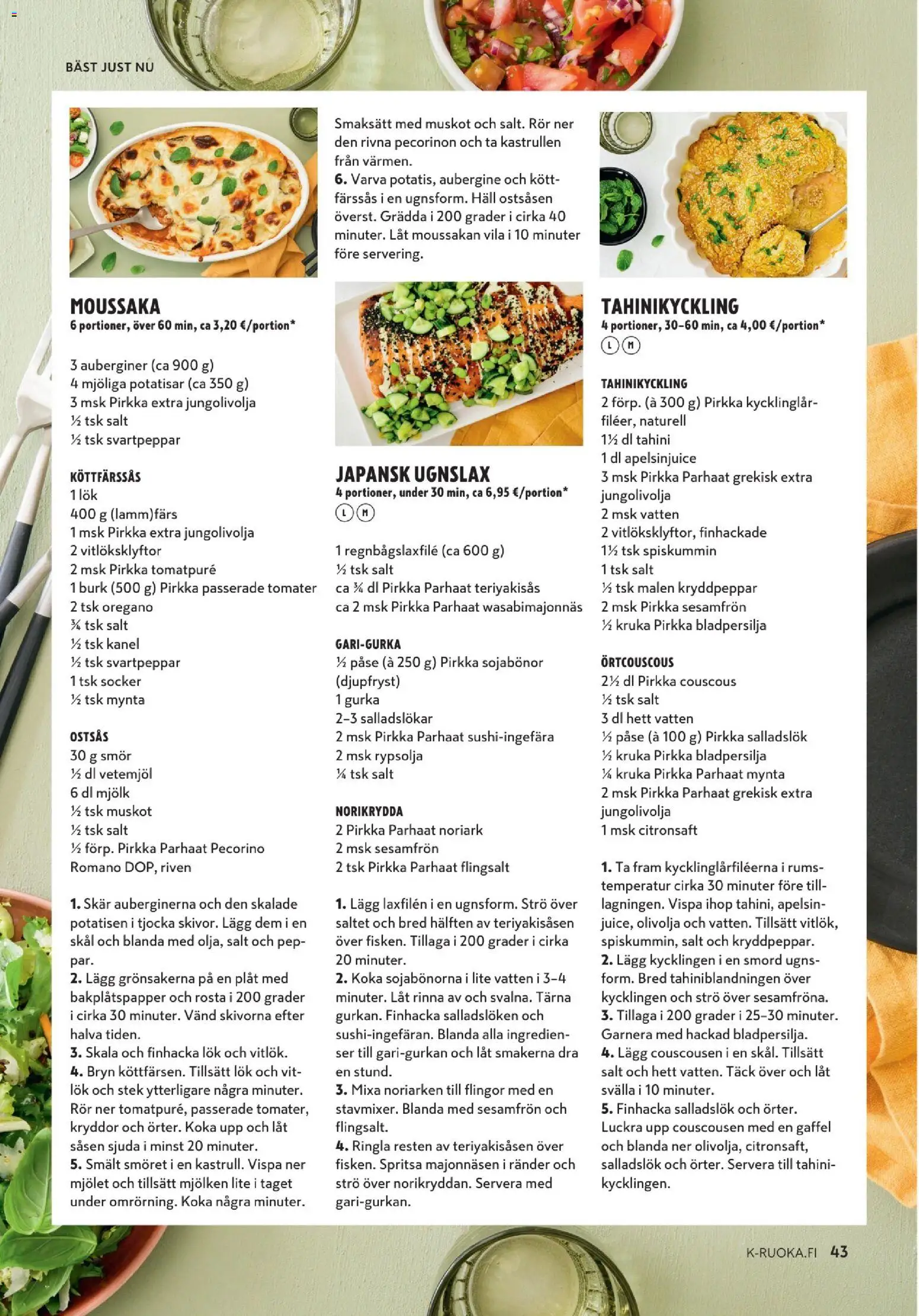 K-Market - K-Mat 9/2026 – voimassa 26/08/2026 alkaen | Sivu: 43 | Tuotteet: Oregano, Couscous