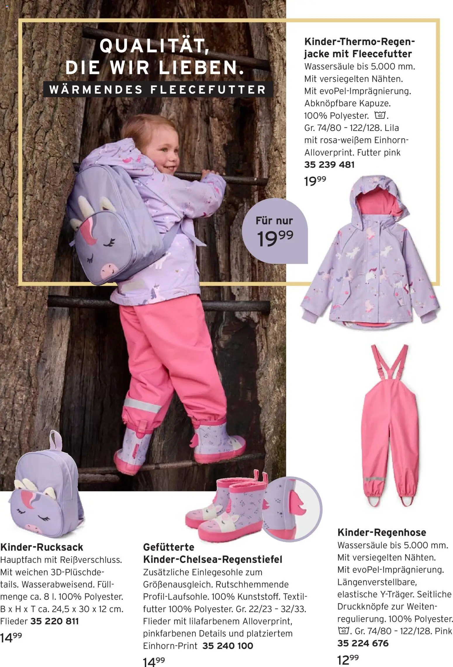 Prospekt Tchibo Kids Rain – gültig ab 09.09.2026 | Seite: 6 | Produkte: Jacke