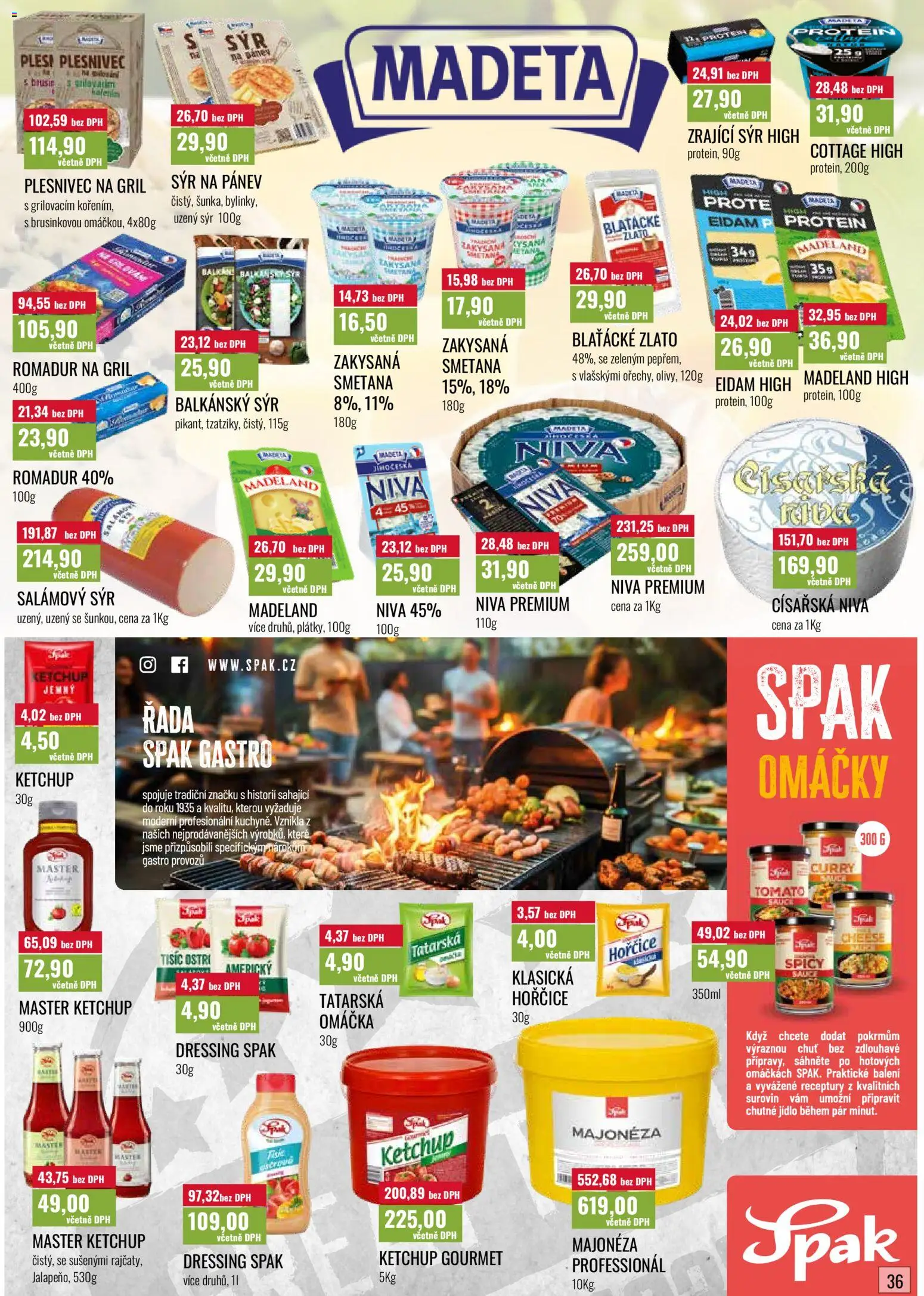 Ratio leták od 01.05.2026 | Strana: 37 | Produkty: Sýr na pánev, Hořčice, Gril, Cottage