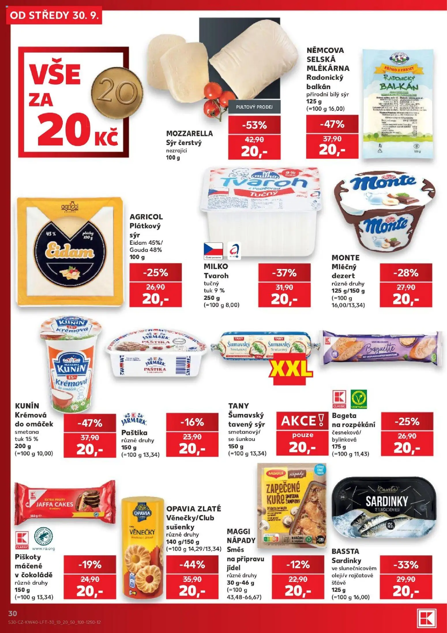 Kaufland leták od 30.09.2026 | Strana: 30