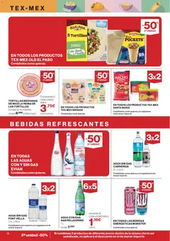 Vista previa Supercor folleto válido desde el 21.05.2026 | Página: 18 | Productos: Agua con gas, Tacos, Té