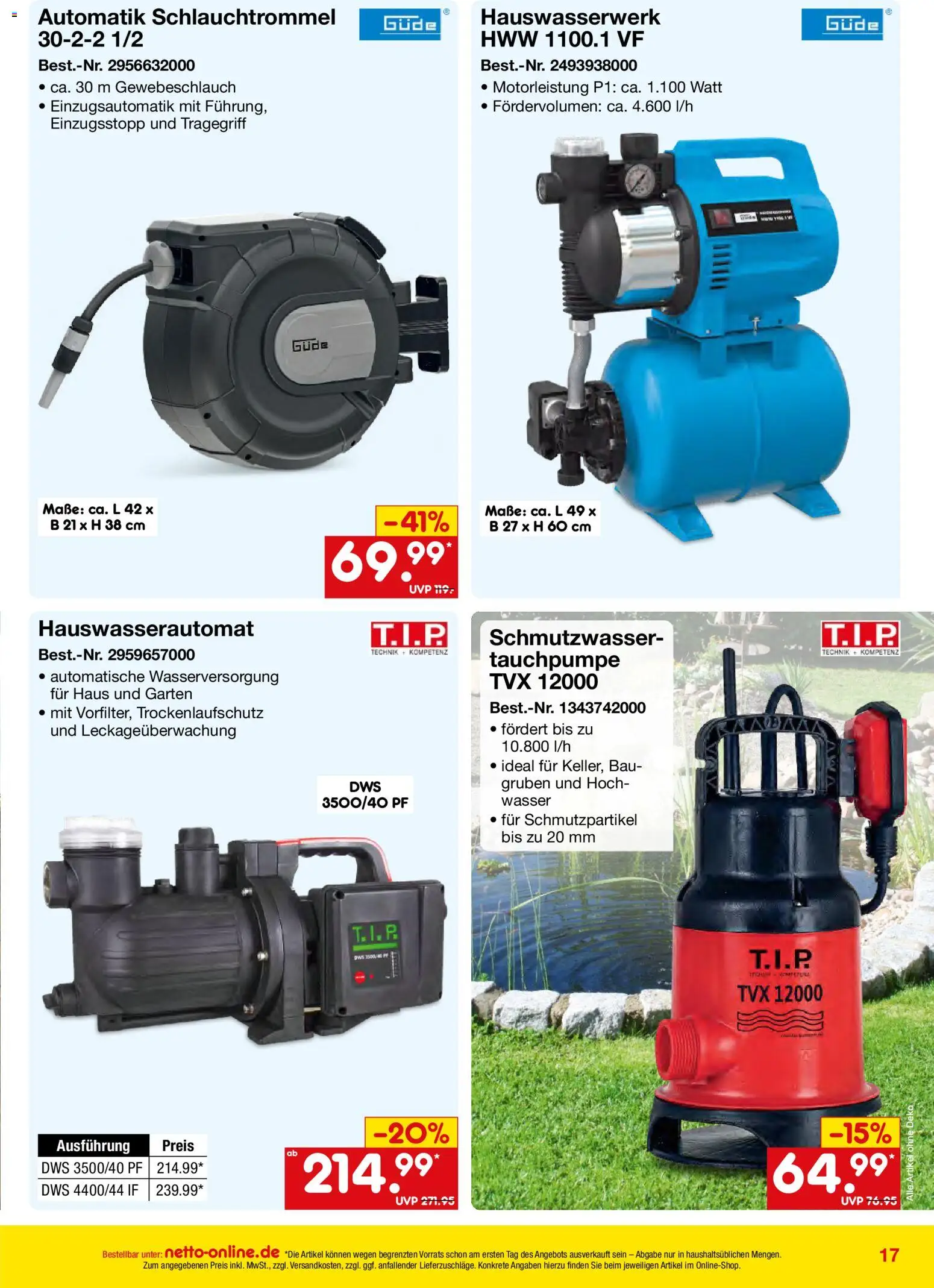Netto Marken-Discount Online-Angebote August – gültig ab 01.08.2026 | Seite: 17 | Produkte: Wasser