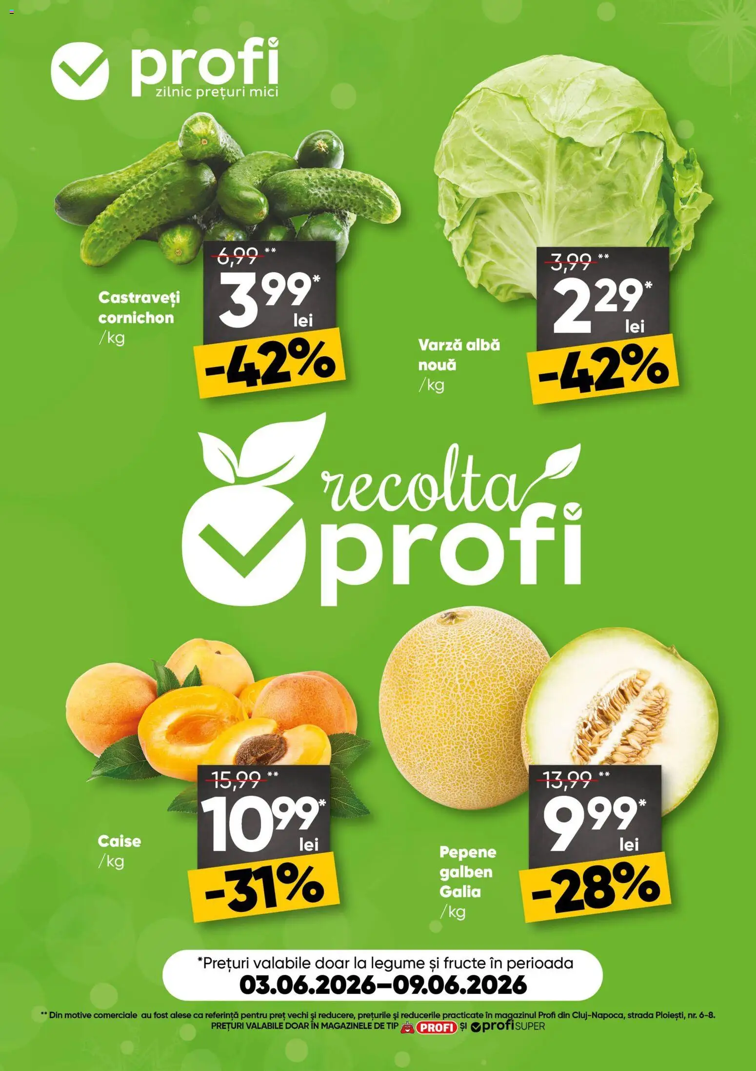 Noul catalog Profi – valabil de la 03.06.2026 | Pagină: 1 | Produse: Mici, Ahtapot, Legume, Fructe