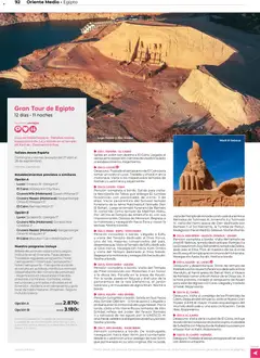 Vista previa Viajes El Corte Inglés Africa y Oriente Medio válido desde el 01.01.2026 | Página: 92 | Productos: Navegación