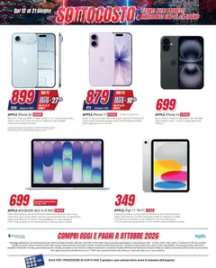Anteprima del volantino Trony volantino valido a partire dal 12.06.2026 | Pagina: 25 | Prodotti: Iphone, Fotocamera, Ipad, Macbook