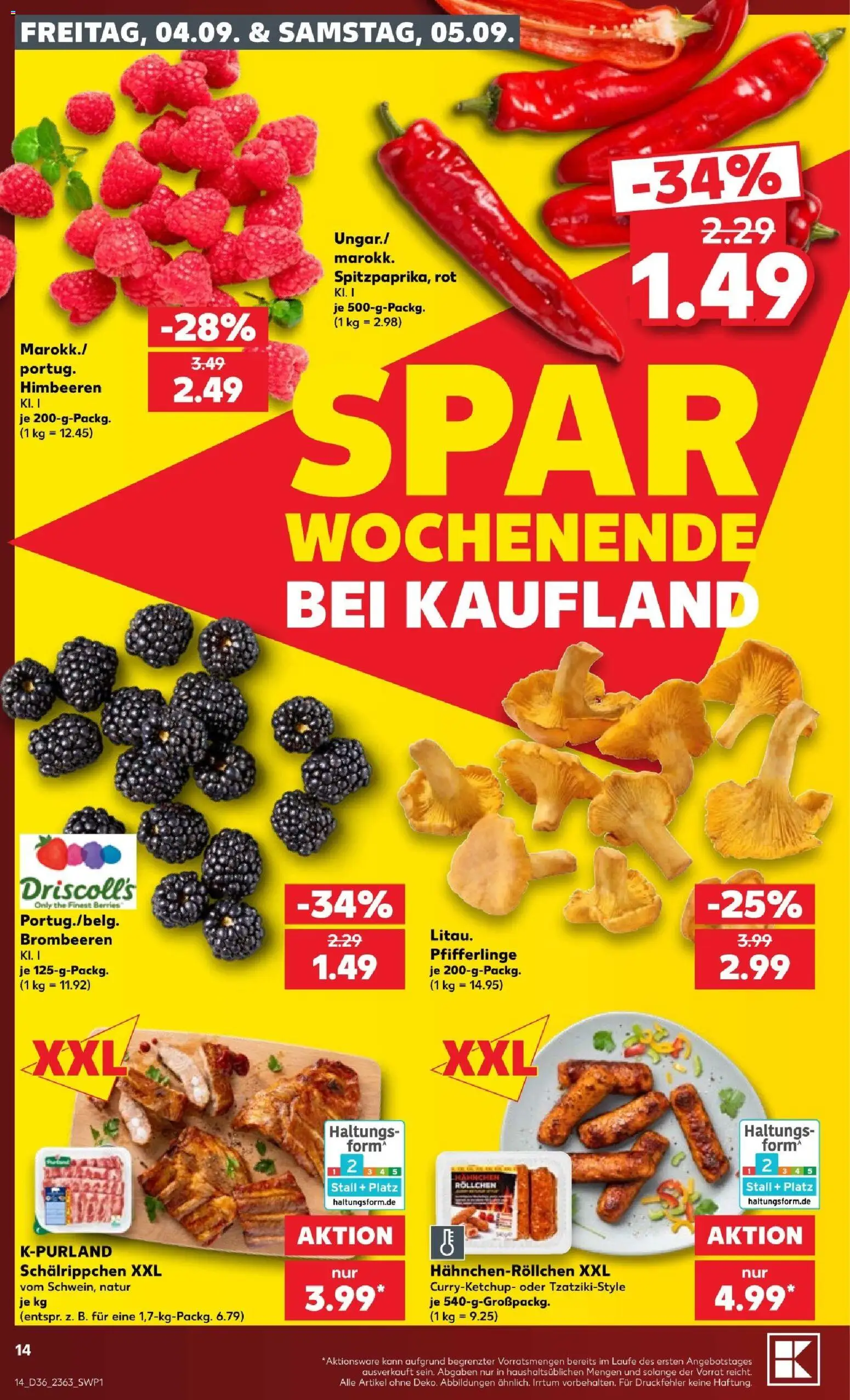 Kaufland Prospekt Bremen – gültig ab 03.09.2026 | Seite: 14 | Produkte: Finish, Spülung, Zucker, Chips