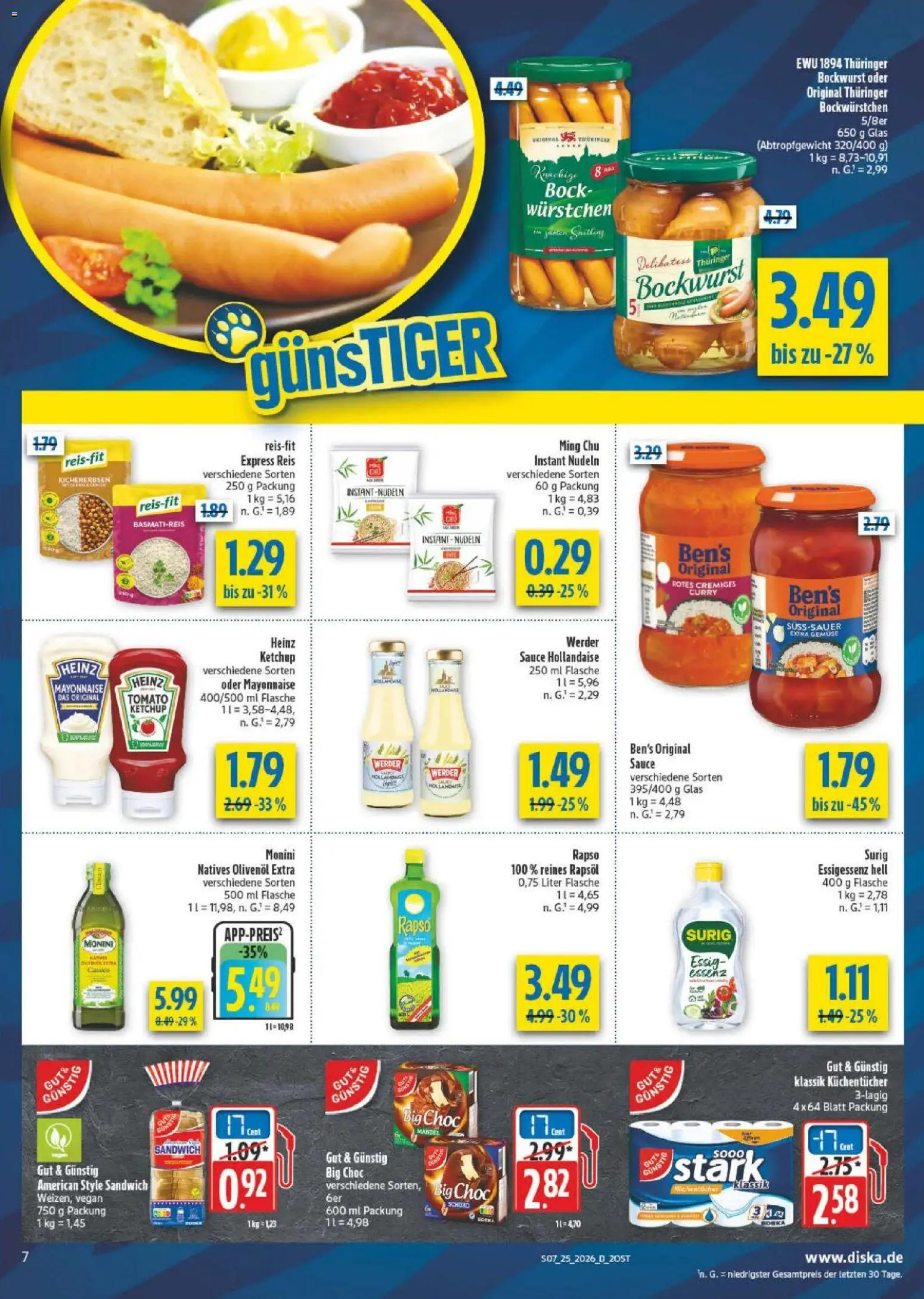 Diska Prospekt – gültig ab 15.06.2026 | Seite: 11 | Produkte: Heinz ketchup, Olivenol, Mayonnaise, Ketchup