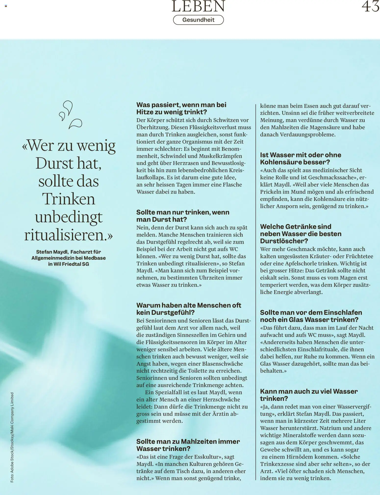 Migros aktionen Magazin – gültig ab 15.07.2026 | Seite: 43 | Produkte: Tisch, Toilette, Wasser