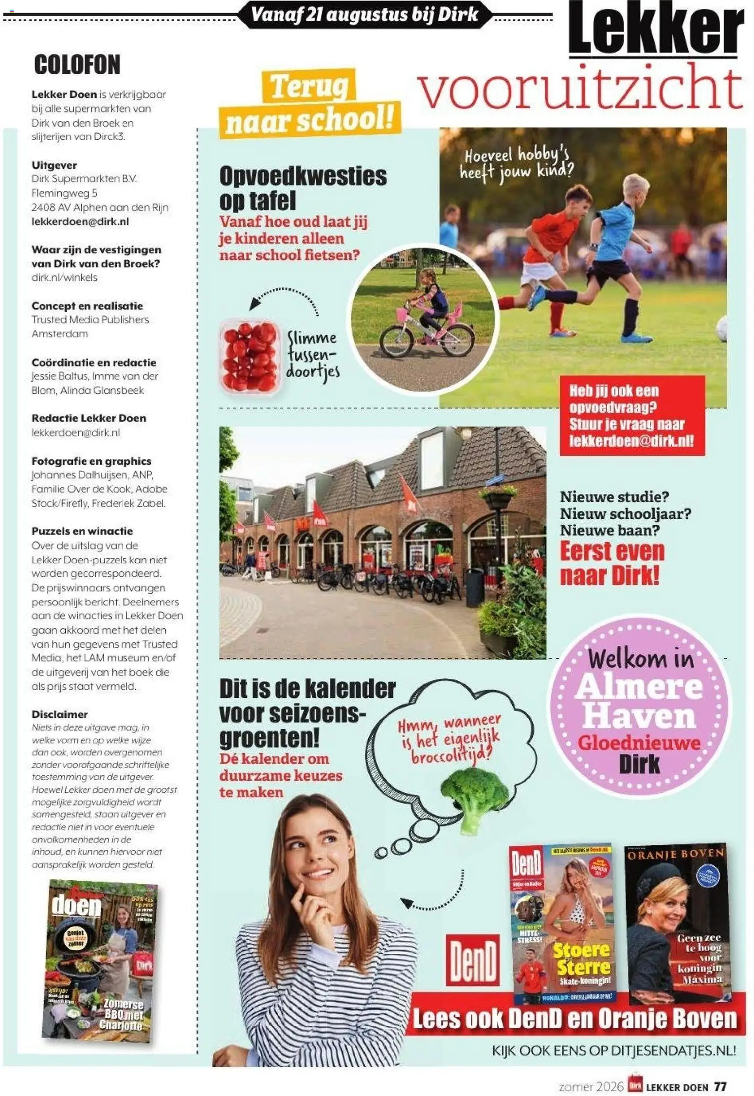 {H1} | Pagina: 77 | Producten: Broek, Boek, Tafel, Groenten