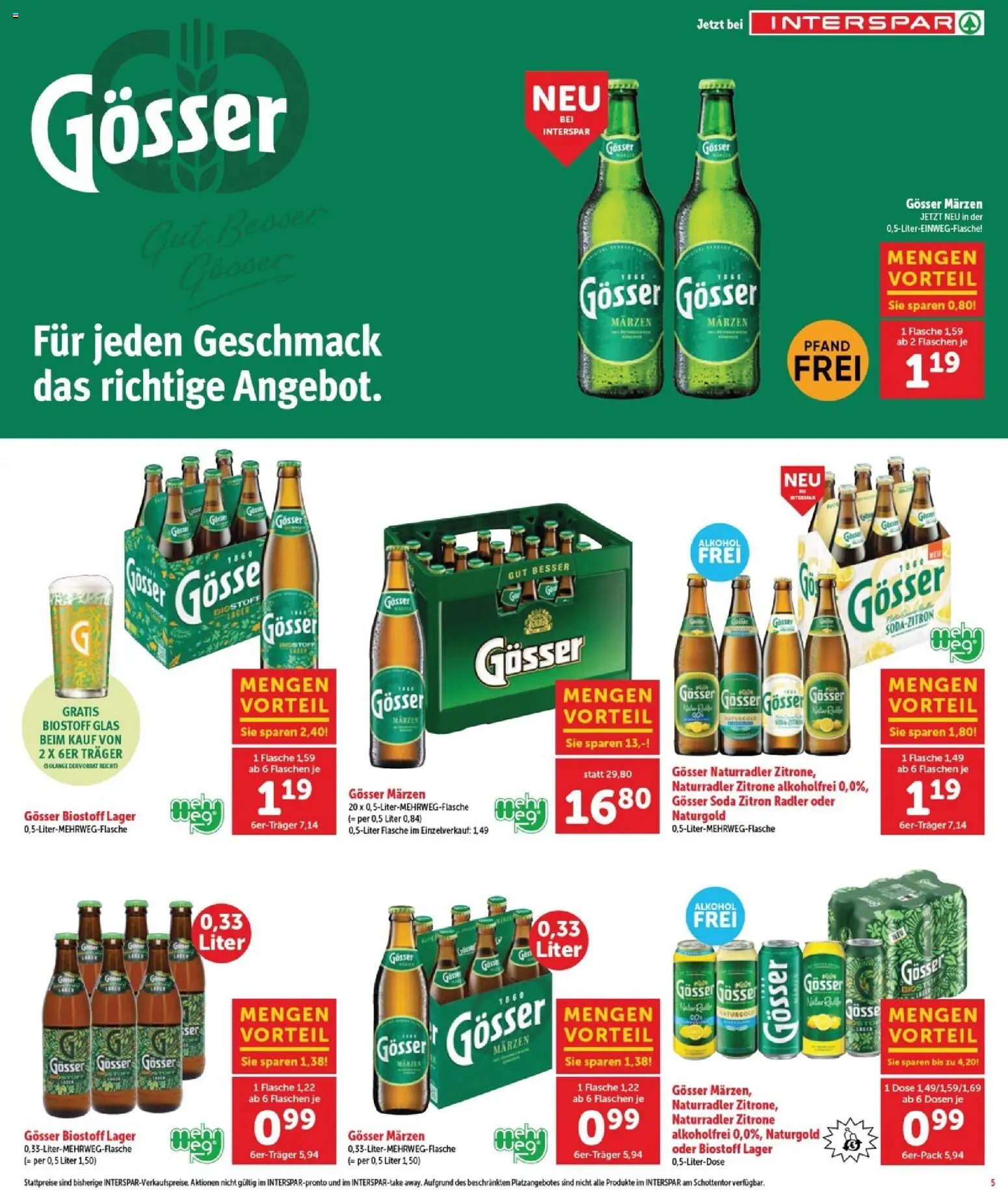 Interspar Flugblatt - Burgenland Sued gültig ab 29.05.2026 | Seite: 5 | Produkte: Zitrone