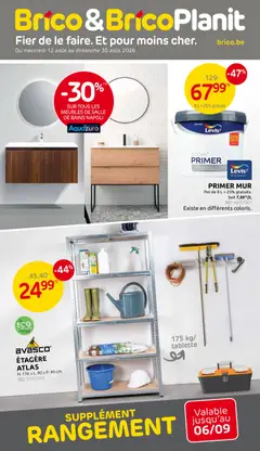Brico Plan-it publicité - Voorbeeld van een folder van Brico Plan-it, geldig van 12/08/2026
