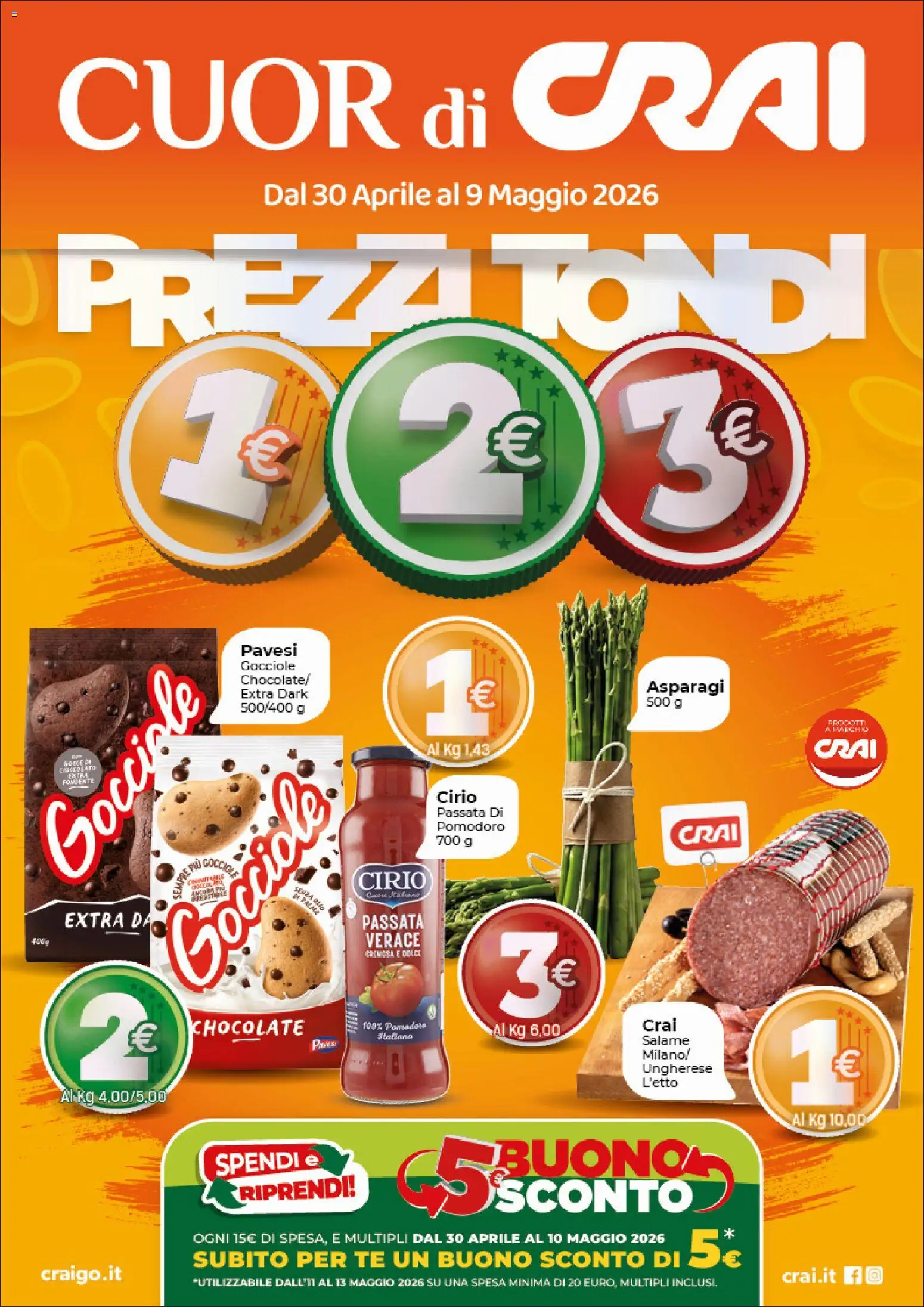 Volantino CRAI del 30.04.2026 | Pagina: 1