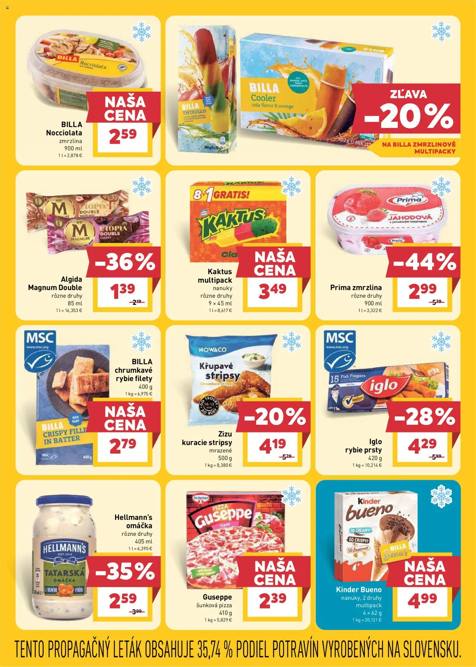 Nové Billa akcie – leták je platný od 24.06.2026 | Strana: 11
