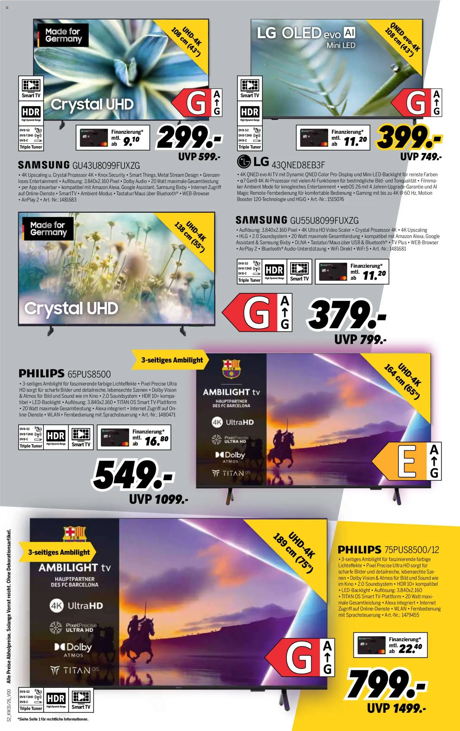 Medimax Prospekt – gültig ab 25.07.2026 | Seite: 2 | Produkte: LG, Philips, USB, TV