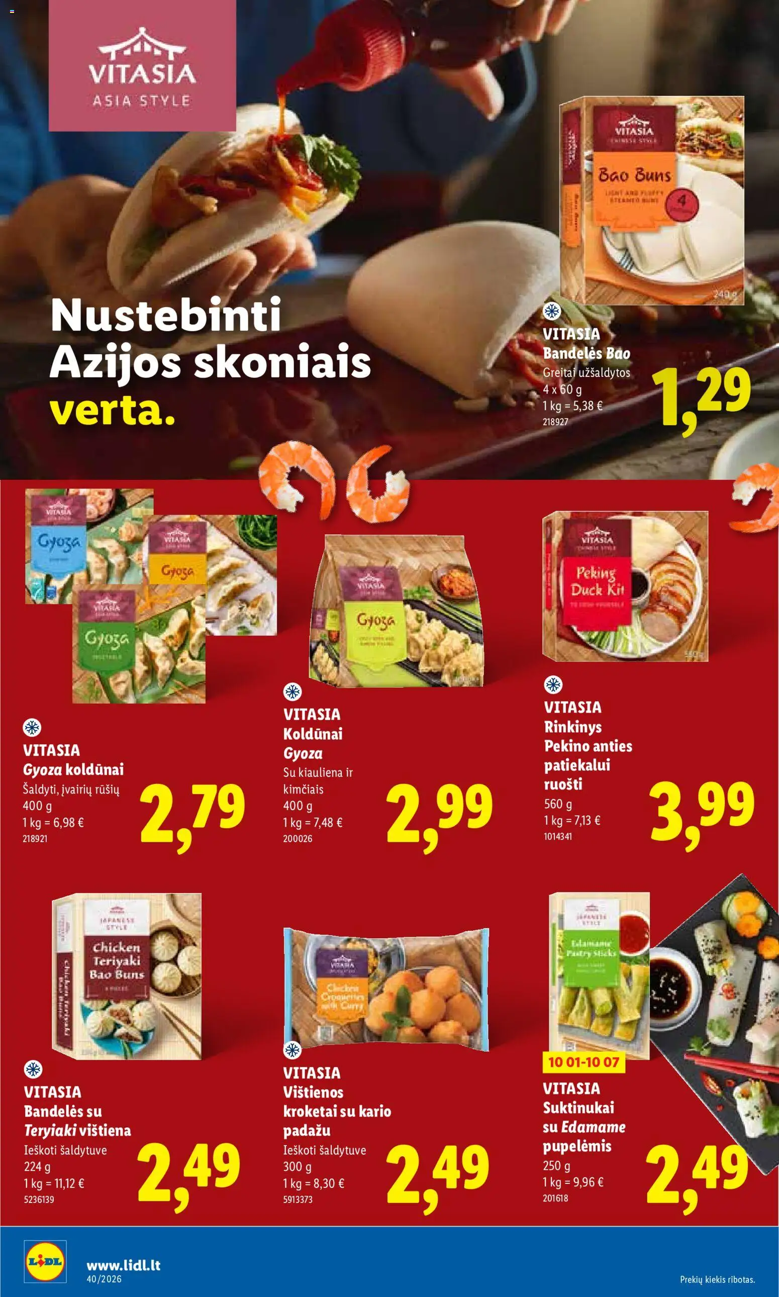 LIDL akcijos nuo 2026.09.28 | Puslapis: 28 | Prekių: Vištienos, Bandelės, Vištiena, Kiauliena