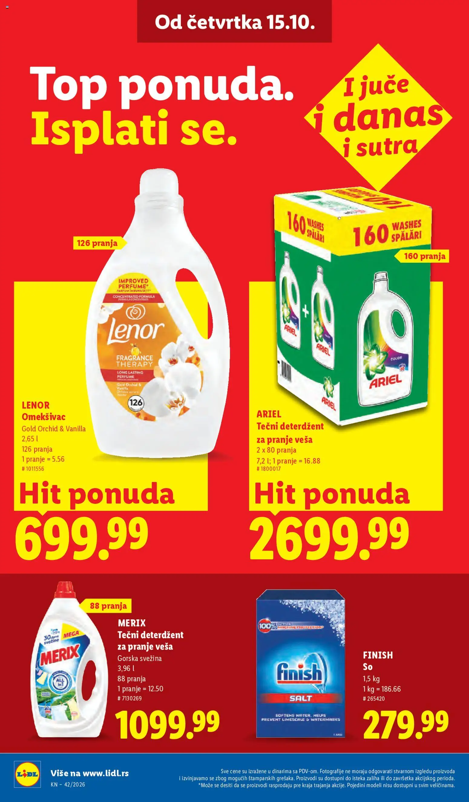 Lidl katalog - važi od 15.10.2026 | Strana: 36