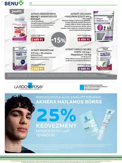 BENU Gyógyszertárak akciós újság - amely érvényes a következő dátumtól: 01.05.2026 | Oldal: 22