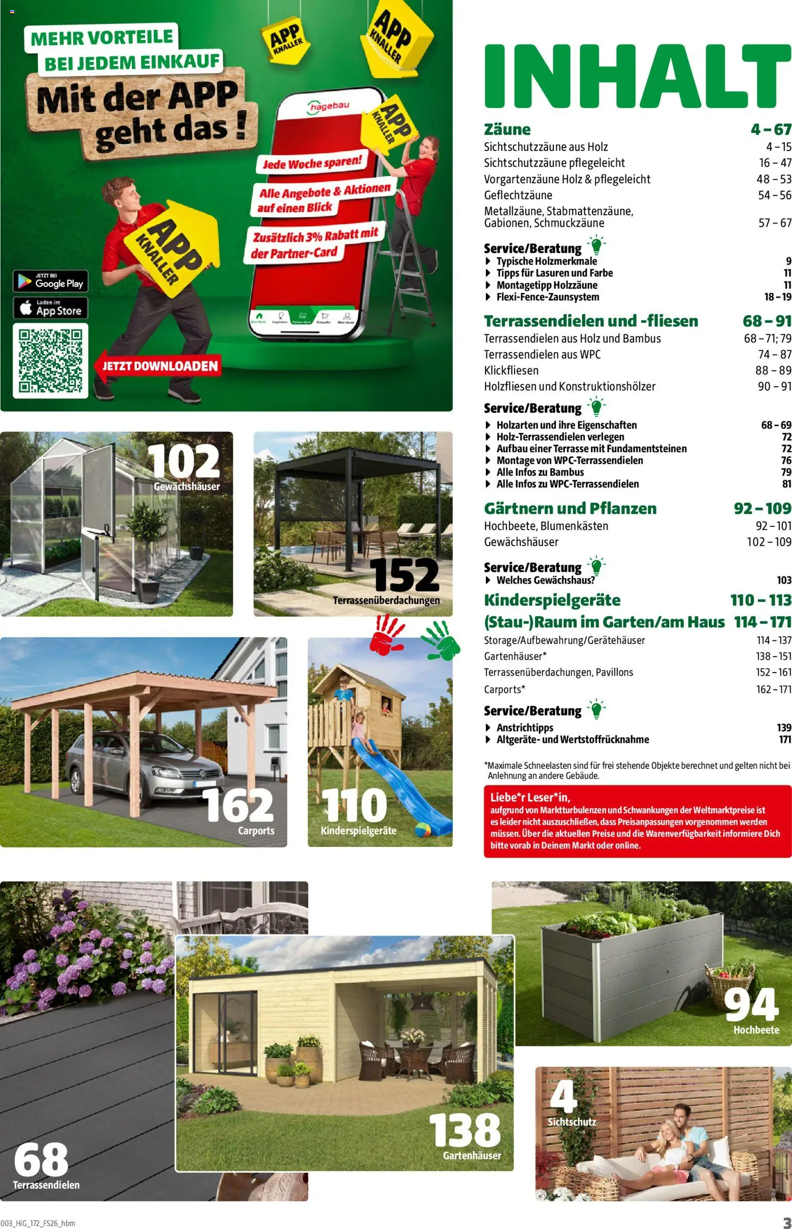 Hagebau Gartengestaltungsortiment – gültig ab 02.03.2026 | Seite: 3