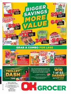 OK Foods specials catalogue – valid from 09/09/2026