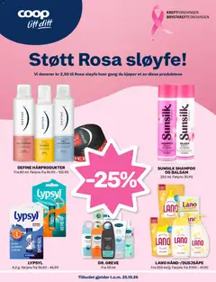 Forhåndsvisning av Coop Marked kundeavis gyldig fra 28/09/2026 | Side: 6 | Produkter: Body, Sløyfe, Shampoo, Balsam