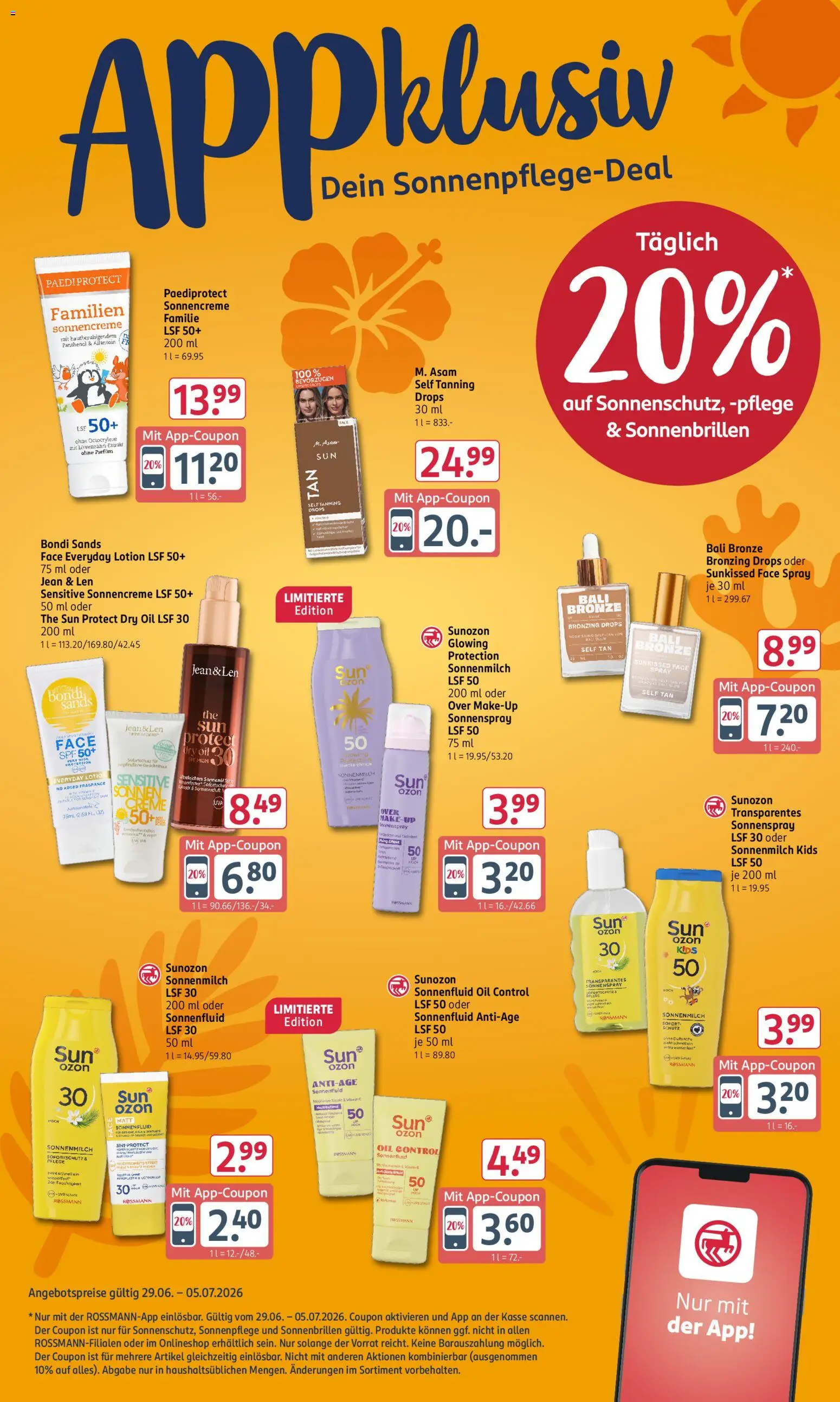 Rossmann Angebotsprospekt – gültig ab 29.06.2026 | Seite: 8 | Produkte: Parfüm, Creme, Sonnencreme