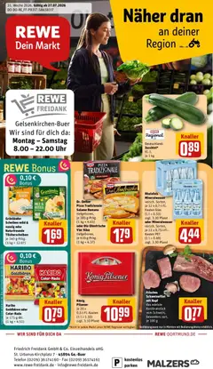 Rewe Prospekt Gelsenkirchen ab 27.07.2026 gültig