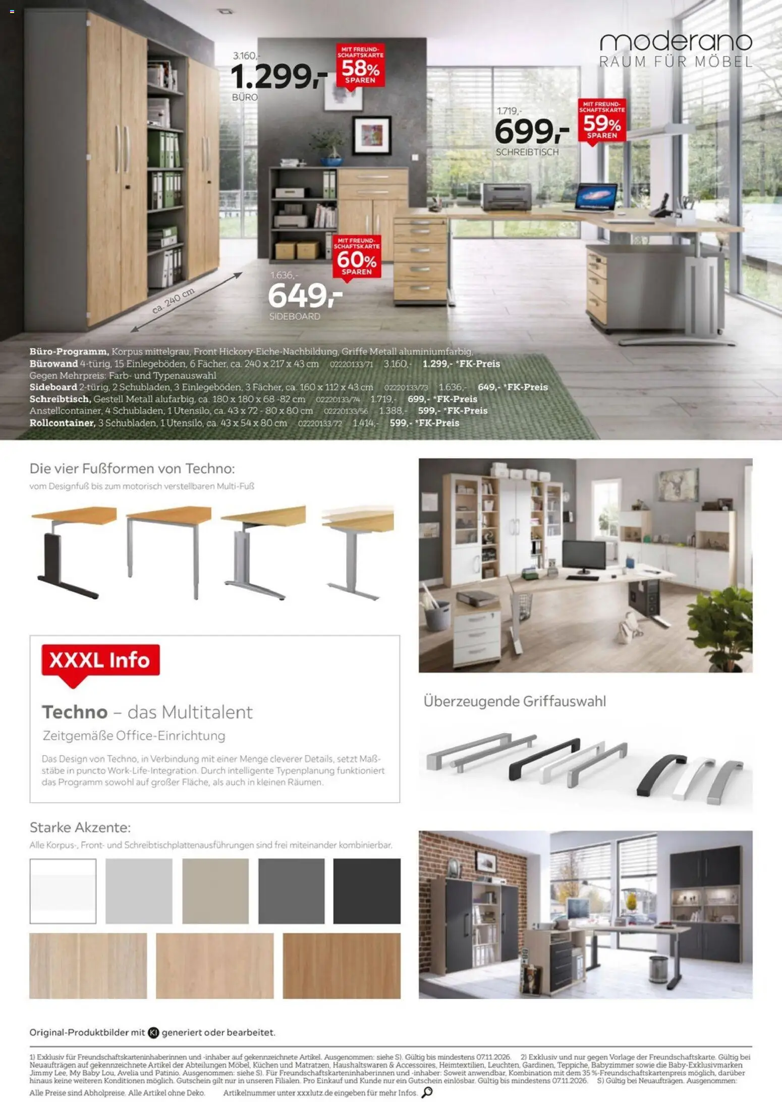 XXXLutz Prospekt – gültig ab 24.10.2026 | Seite: 8 | Produkte: Sideboard, Kuchen