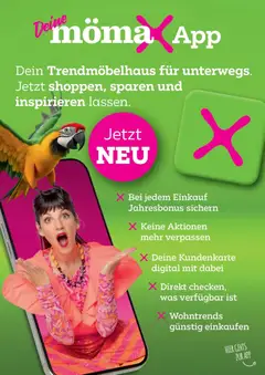 Mömax Deine Mömax App ab 26.05.2026 gültig