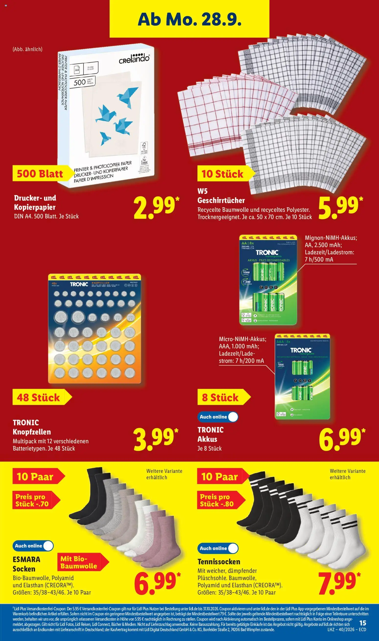 Lidl Německo leták od 28.09.2026 | Strana: 7