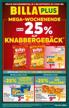 Billa Plus Flugblatt ab 16.07.2026 gültig