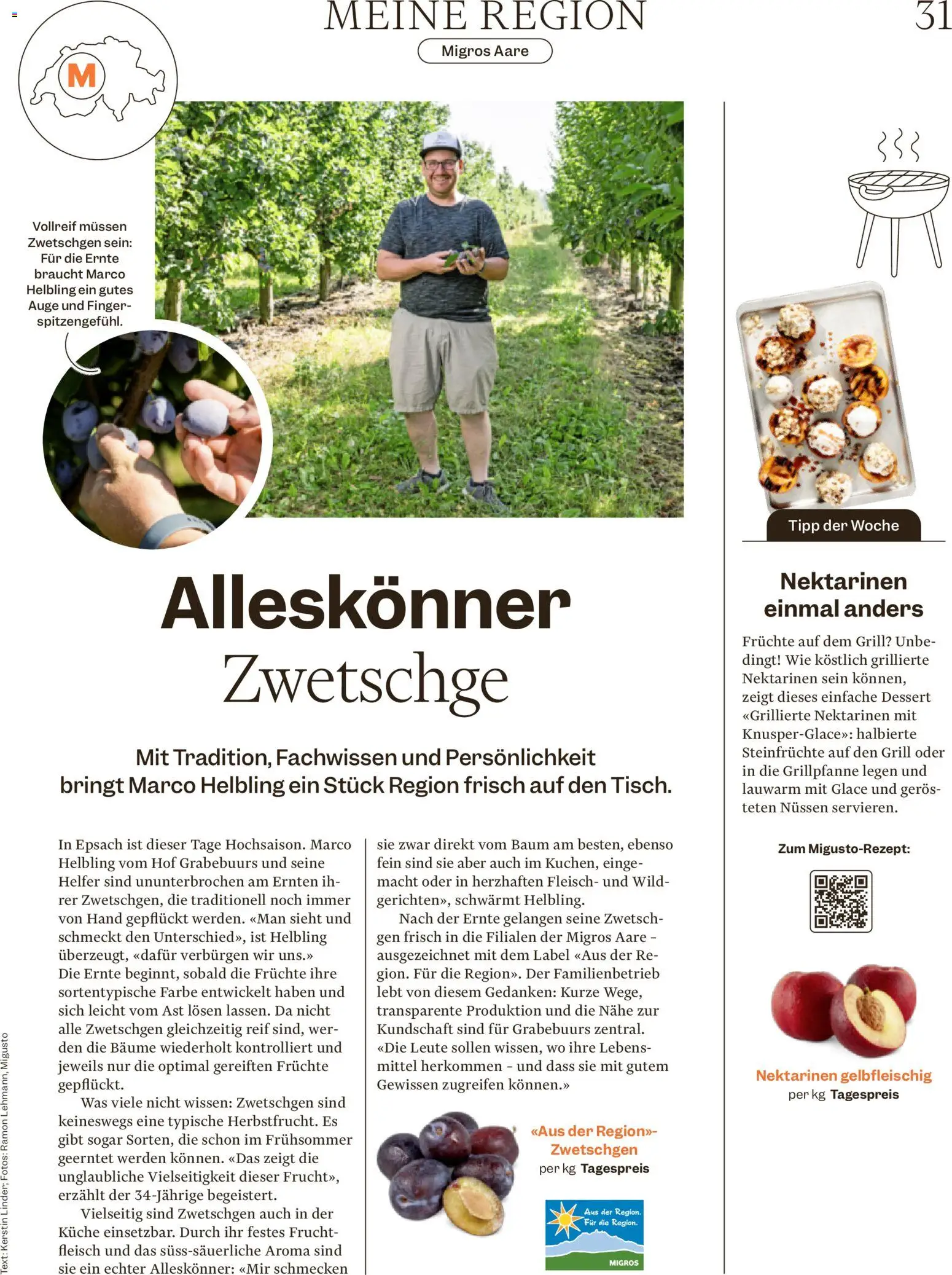 Migros aktionen Magazin – gültig ab 05.08.2026 | Seite: 31