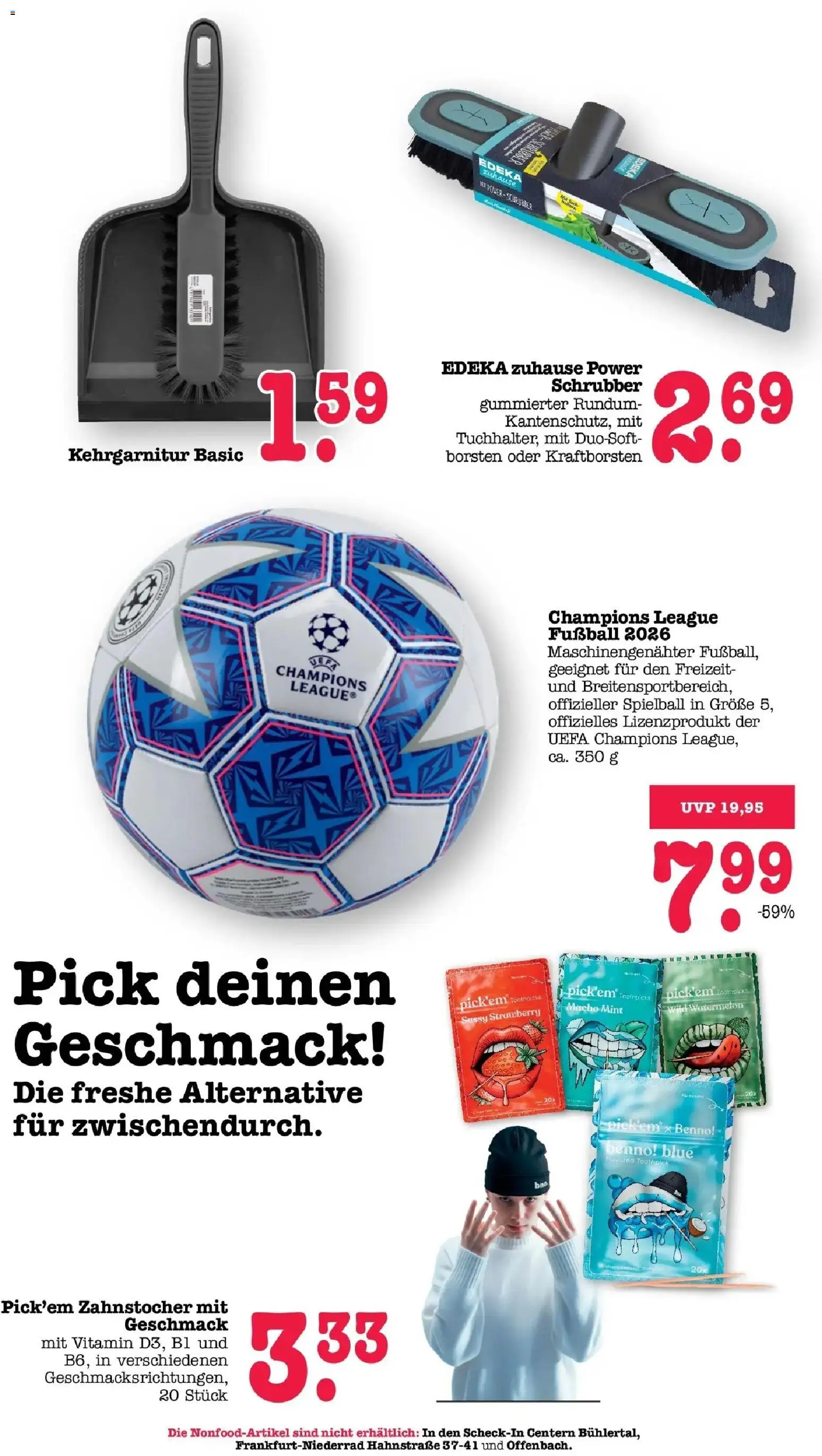 Edeka prospekt Offenbach	 – gültig ab 27.04.2026 | Seite: 65 | Produkte: Fußball, Football