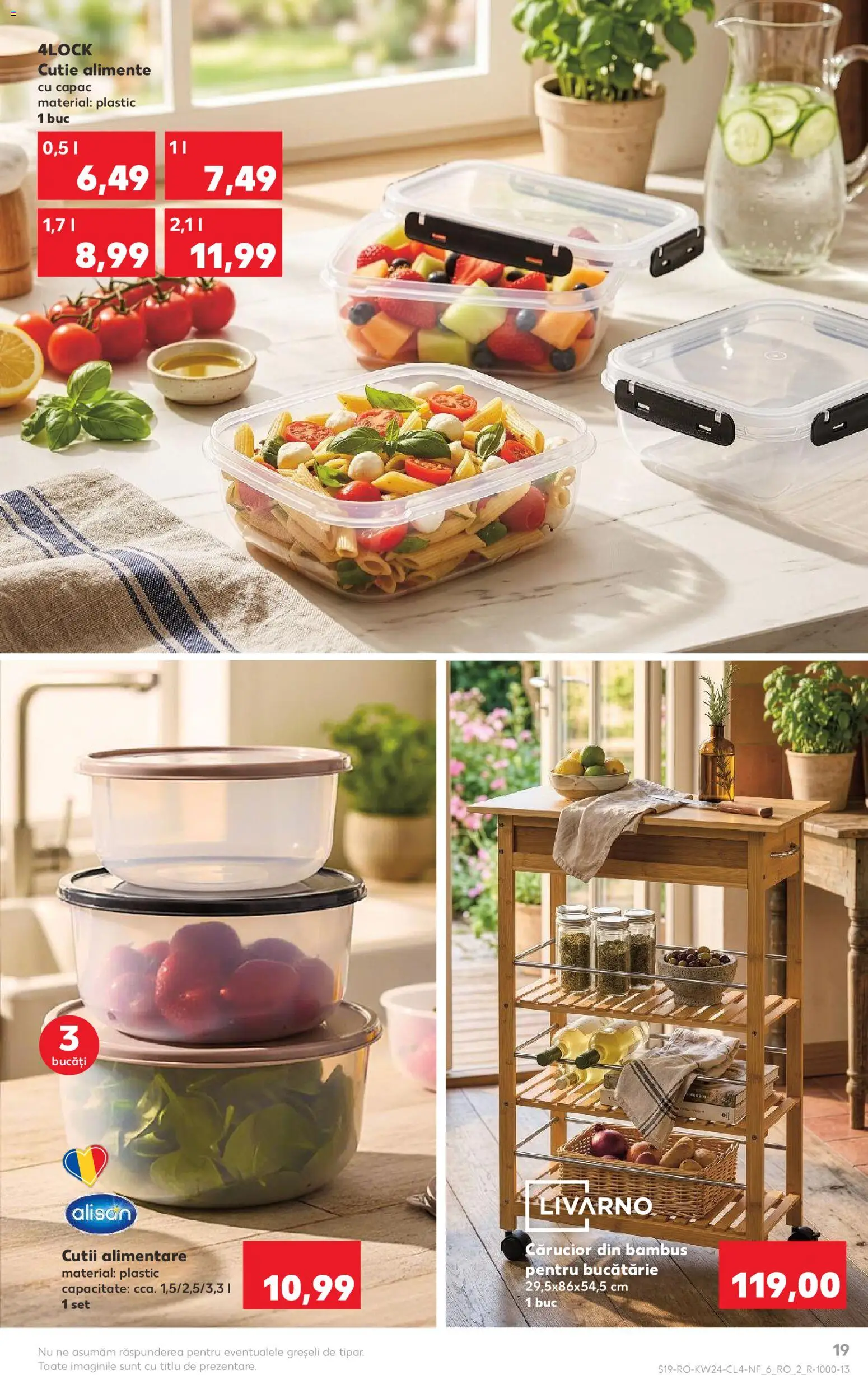 Noul catalog Kaufland – valabil de la 10.06.2026 | Pagină: 19 | Produse: Cutie alimente, Bucătărie, Cutie