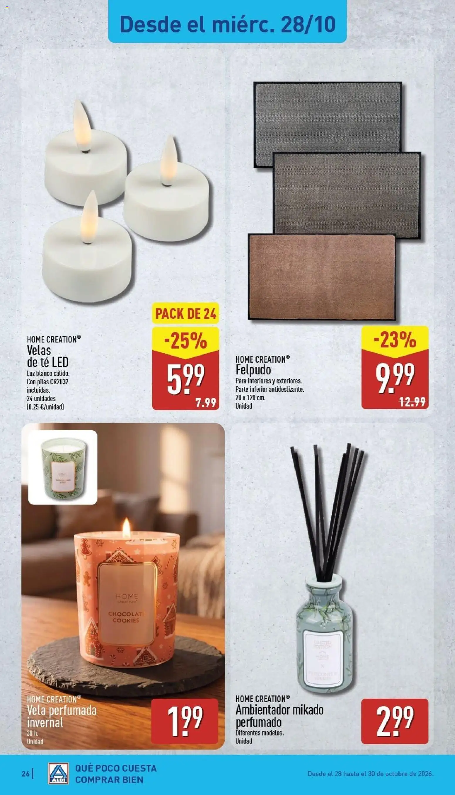 Aldi folleto Canarias │ válido desde el 26/10/2026 | Página: 26