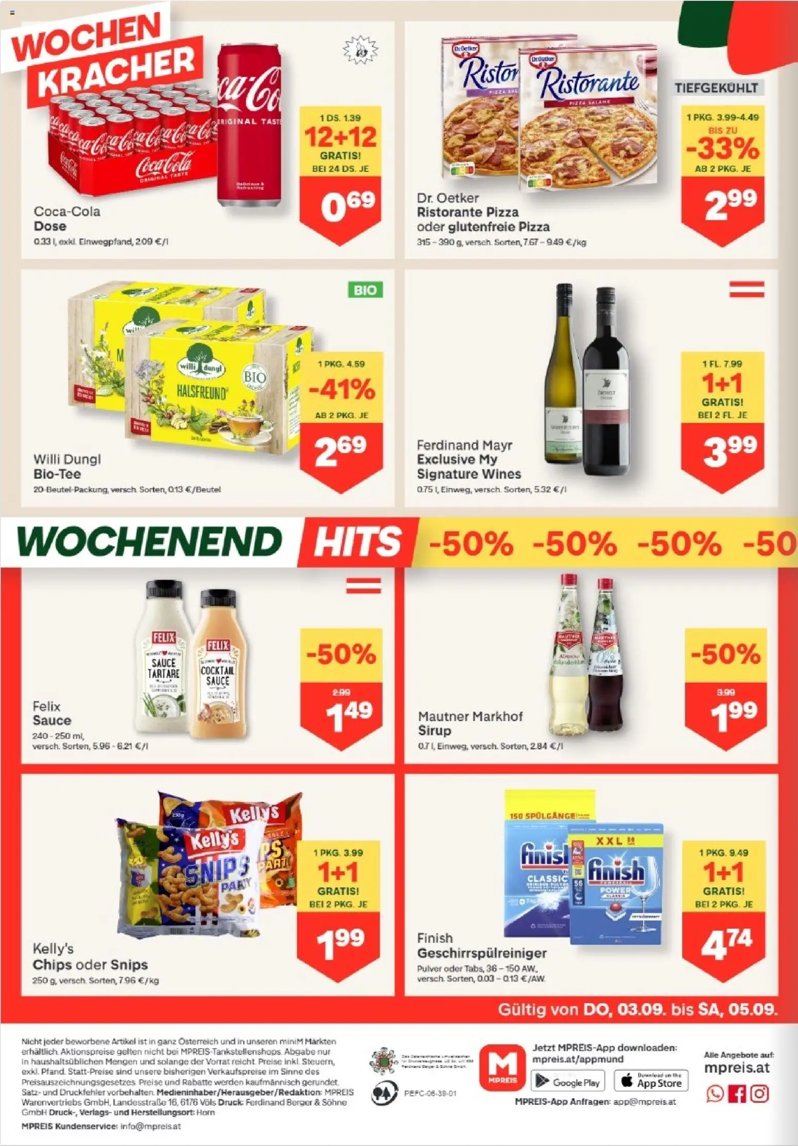 MPREIS Hohenems gültig ab 03.09.2026 | Seite: 12 | Produkte: Chips, Pizza