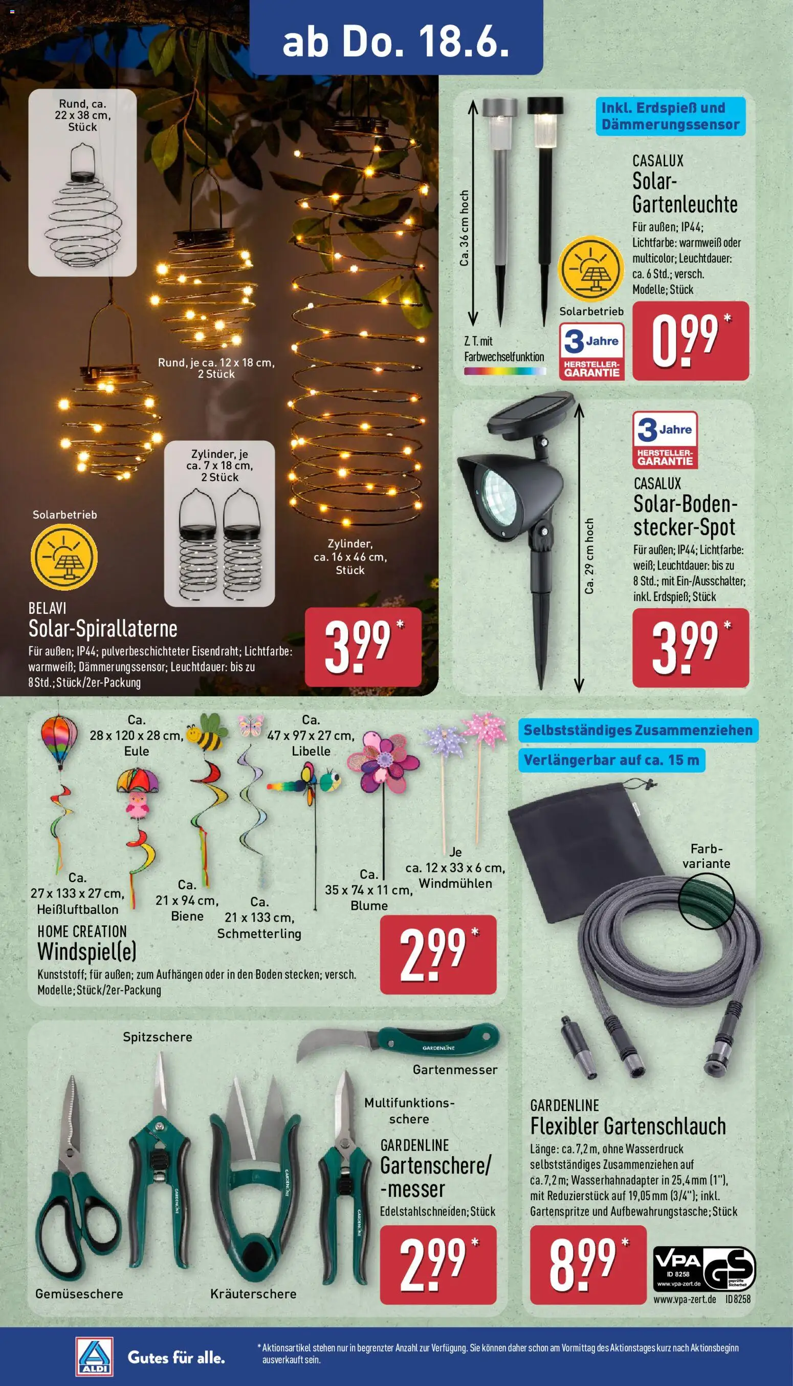 Aldi Prospekt – gültig ab 15.06.2026 | Seite: 28 | Produkte: Belavi, Home creation