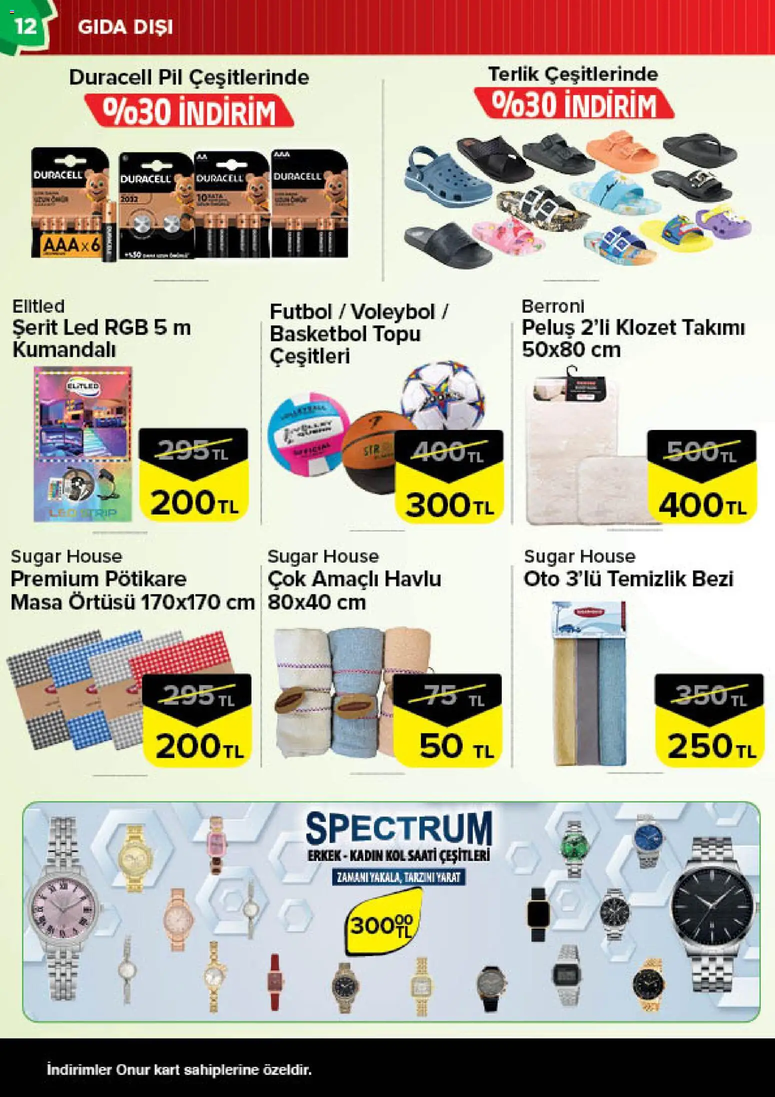 Onur Market Katalog - Bursa - 12.05.2026 tarihinden itibaren geçerlidir | Sayfa: 12