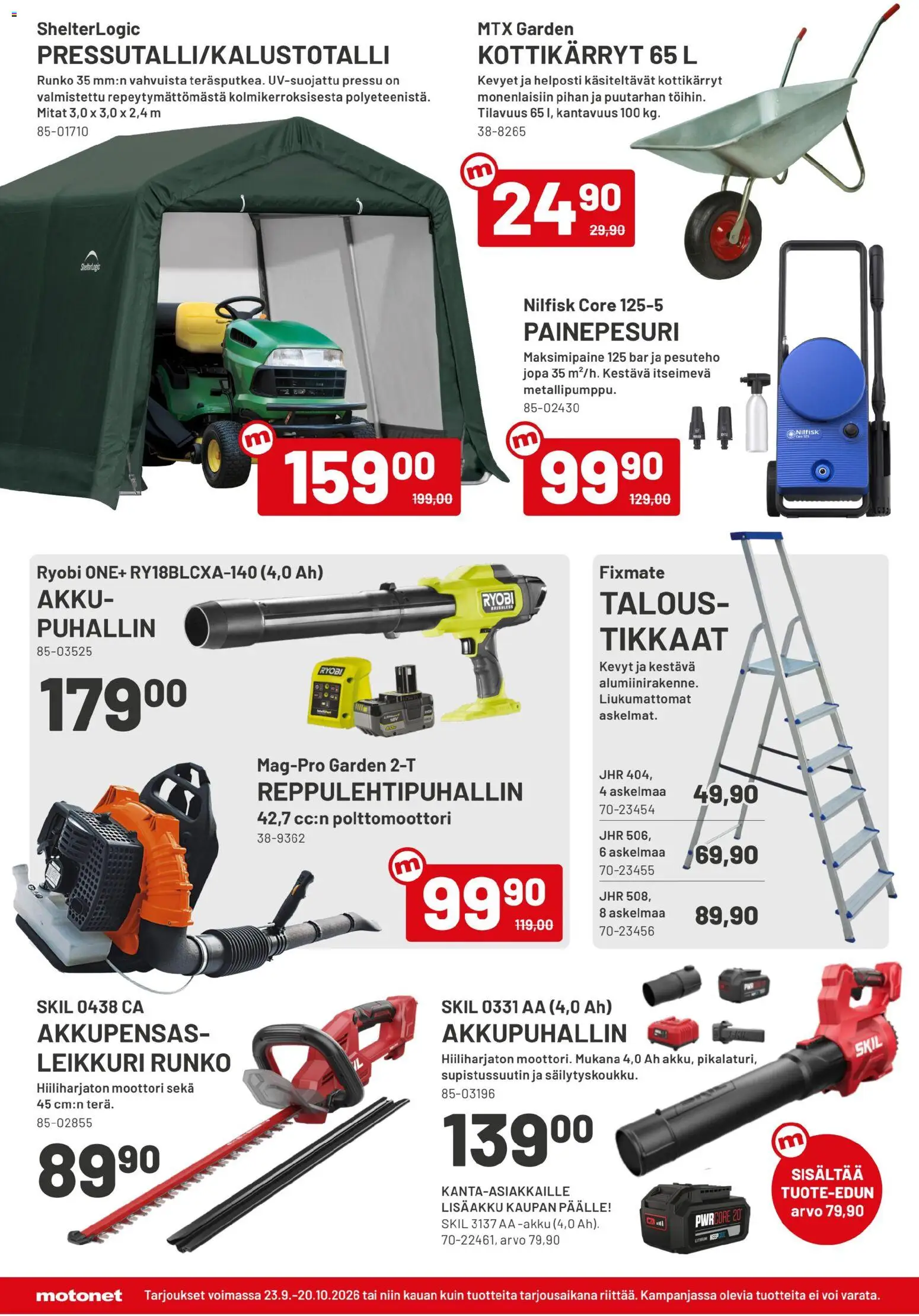 Motonet tarjoukset – voimassa 23/09/2026 alkaen | Sivu: 14