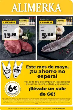 Vista previa Alimerka folleto Castilla y León válido desde el 18.05.2026